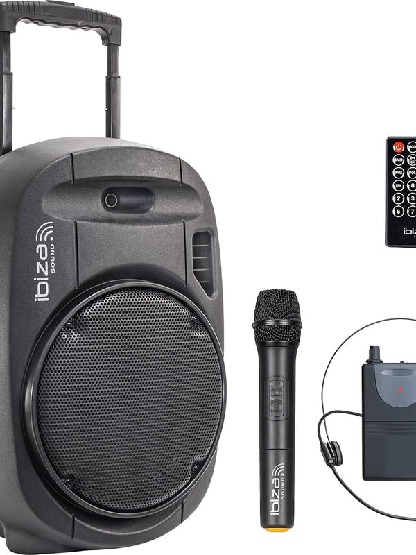 IBIZA Port 12 UHF MK2 Système de sonorisation portable autonome