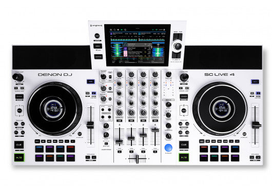 DENON DJ SC LIVE 4 - Système DJ autonome 4 voies avec écran tactile 7" ( WHITE )