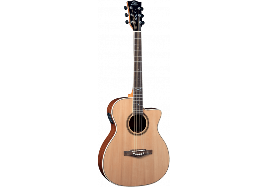 EKO Guitare Auditorium cutaway electro Natural