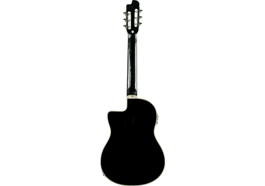 EKO Guitare Nylon cutaway electro See Through Black