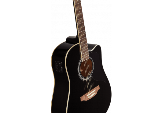 EKO Guitare électro Ranger Cutaway EQ Black