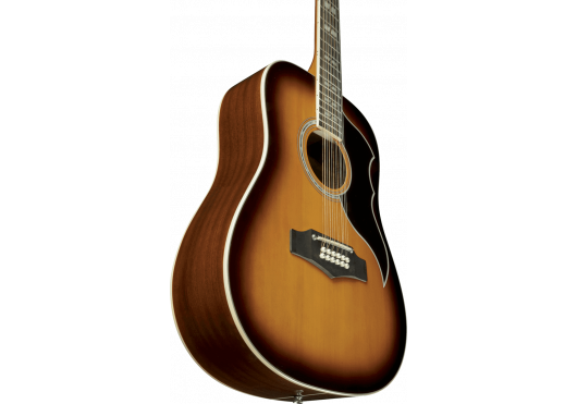 EKO Guitare Dreadnought 12 cordes electro Honey Burst