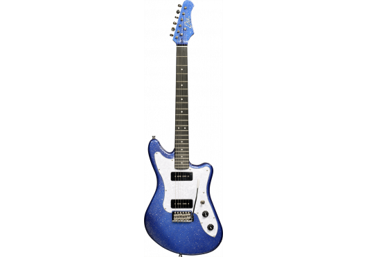 EKO Guitare Electrique Camaro VR P90 Blue Sparkle
