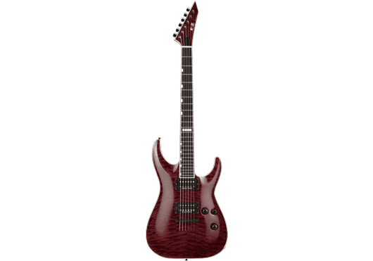 ESP E-II Horizon NT-II see thru black cherry
