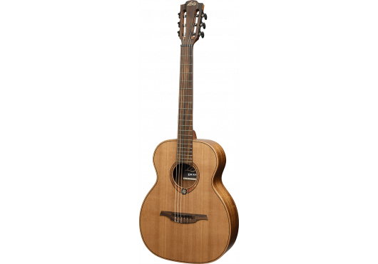 LAG Guitare acoustique Escapade Nylon Red Cedar Électro