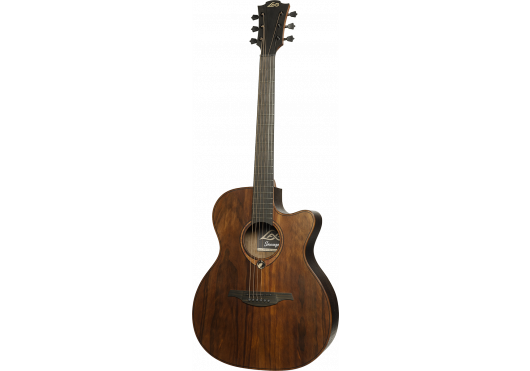 LAG Guitare acoustique Sauvage Auditorium Pan Coupé Électro