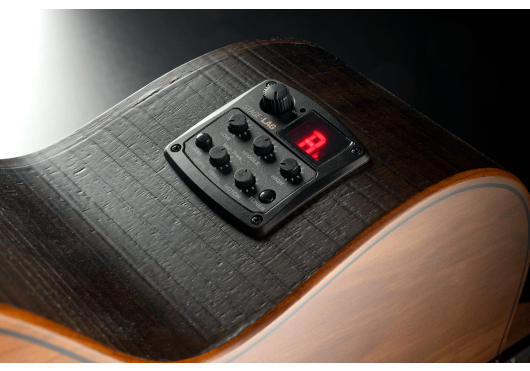 LAG Guitare acoustique Sauvage Parlour Électro