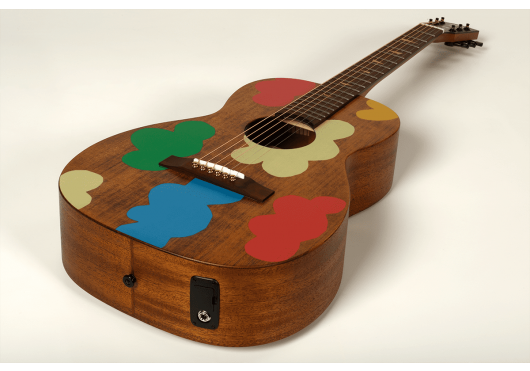 LAG Guitare parlor Signature VIANNEY Electro-acoustique Édition Limitée