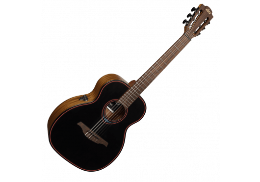 LAG Guitare acoustique BlueWave 1 Nylon Travel Électro Brown