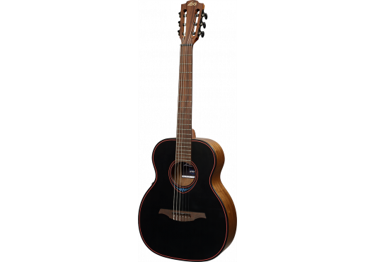 LAG Guitare acoustique BlueWave 1 Nylon Travel Électro Brown