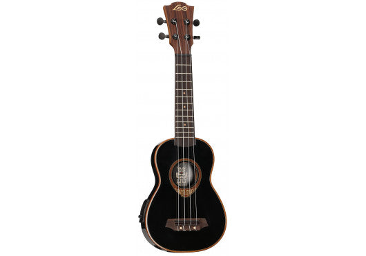 LAG Ukulele Soprano slim electro Tiki Uku 118