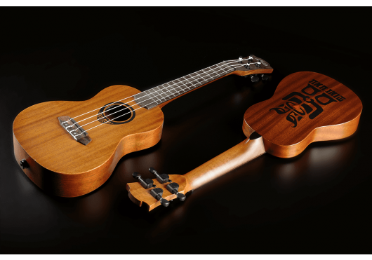 LAG Ukulele Concert slim arch back