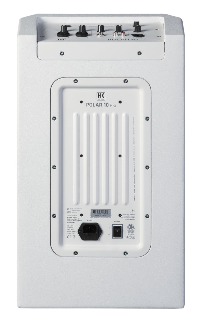 HK AUDIO système à colonne amplifié POLAR 10 MK2 ( BLANC )