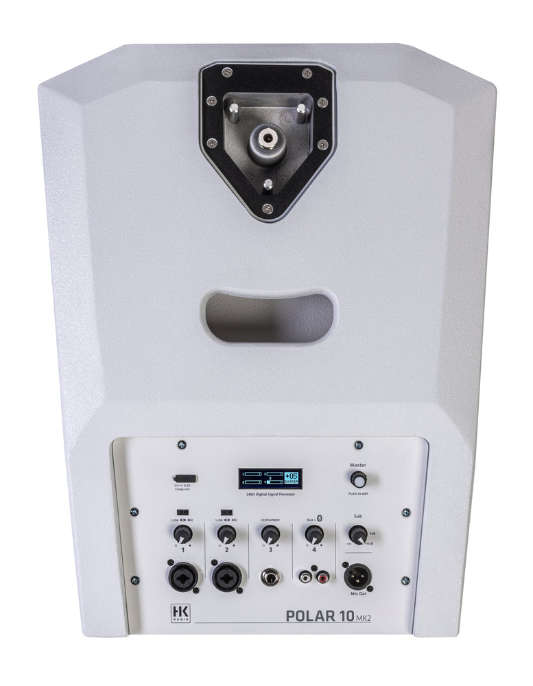 HK AUDIO système à colonne amplifié POLAR 10 MK2 ( BLANC )