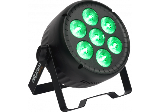 ALGAM LIGHTING PAR Wash 7x 30W RGBWW 4-en-1, optique 15°