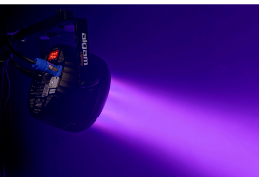 ALGAM LIGHTING PAR Wash 7x 30W RGBWW 4-en-1, optique 15°