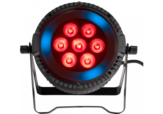 ALGAM LIGHTING PAR Wash 7x 6W + anneau Led