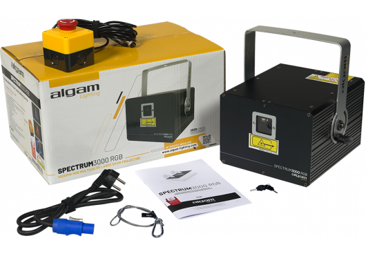 ALGAM LIGHTING Spectrum 3000 Laser d'animation RGB
