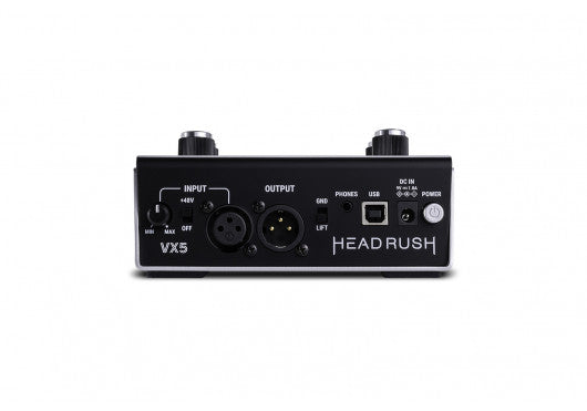HEADRUSH VX5 Processeur d'effet vocal Autotune avec FX format pédale