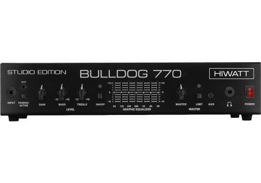 HIWATT - Tête Bulldog 770SH - Rack 800w égaliseur graphique