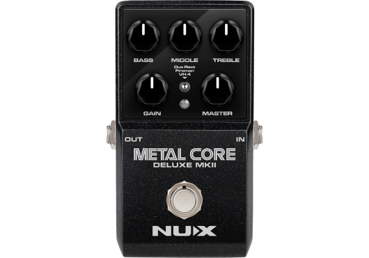 NUX Pédale numérique distorsion Metal - 3 modes