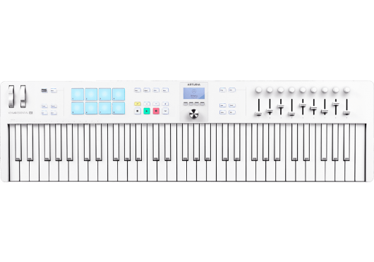 ARTURIA Clavier maitre Essential 3 61 Alpine White