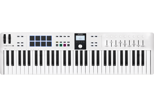 ARTURIA Keylab Essential mk3 61 touches blanc