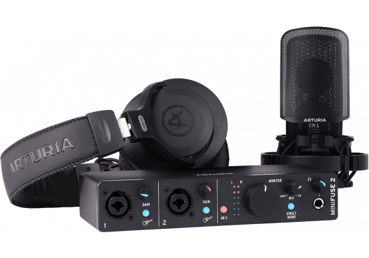 ARTURIA Minifuse Recording Pack noir