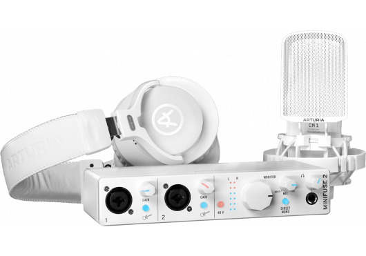 ARTURIA Minifuse Recording Pack blanc