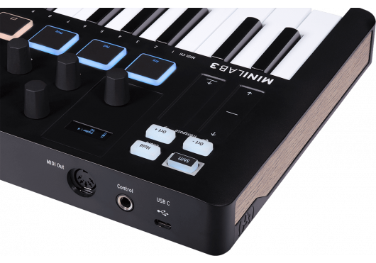 ARTURIA Clavier Maitre MiniLab MK3 noir