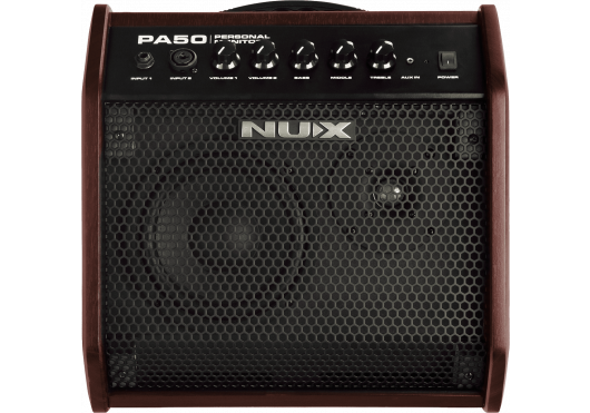 NUX Ampli PA50 monitor large bande 50W - 2 canaux