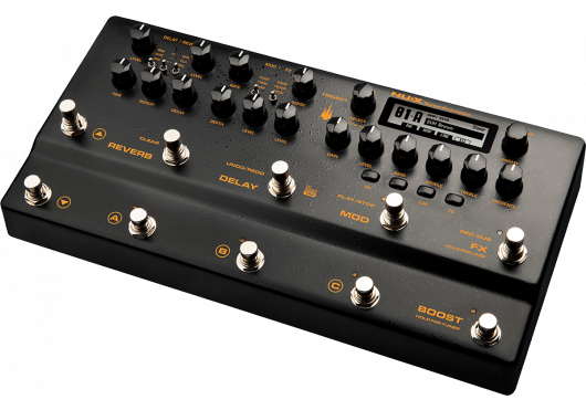 NUX Multi-effet guitare Trident 10 switchs, 10 blocs effets, MIDI, looper