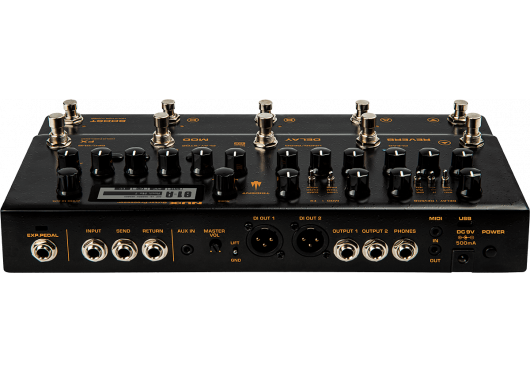 NUX Multi-effet guitare Trident 10 switchs, 10 blocs effets, MIDI, looper