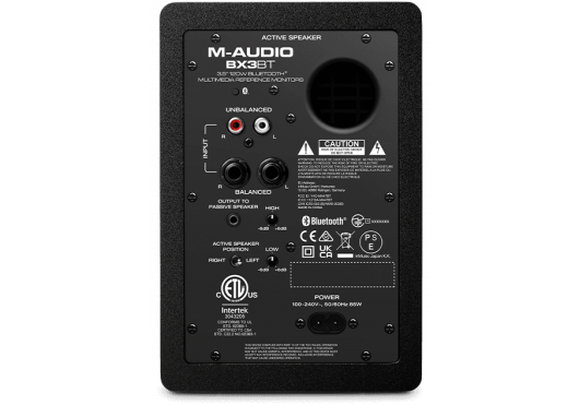 M-AUDIO Enceinte de Monitoring BX3 (Bluetooth) - La paire