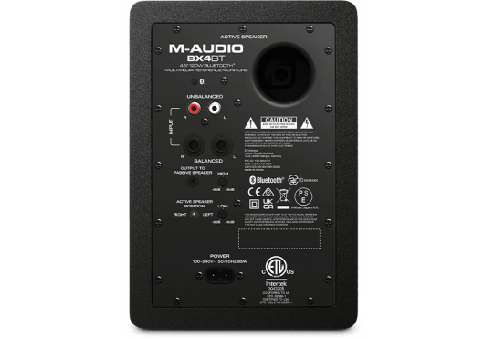 M-AUDIO Enceinte de Monitoring BX4 (Bluetooth) - La paire