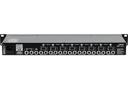 ALGAM AUDIO Mixeur - 8 canaux stéréo rackable