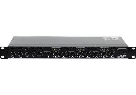 ALGAM AUDIO Mixeur zoneur 5 entrées stéréo, 2 + 1 zones rackable