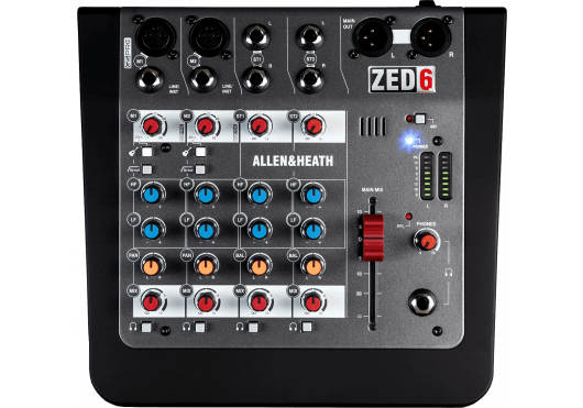 ALLEN & HEALTH console analogique ZED-6