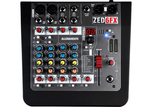 ALLEN & HEALTH console analogique ZED-6FX