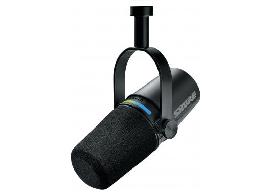 SHURE Microphone Bureau / Podcast avec interface USB intégrée MV7I