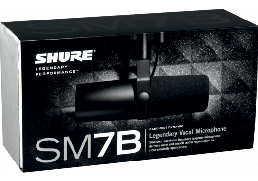SHURE SM7B Micro broadcast dynamique large capsule
