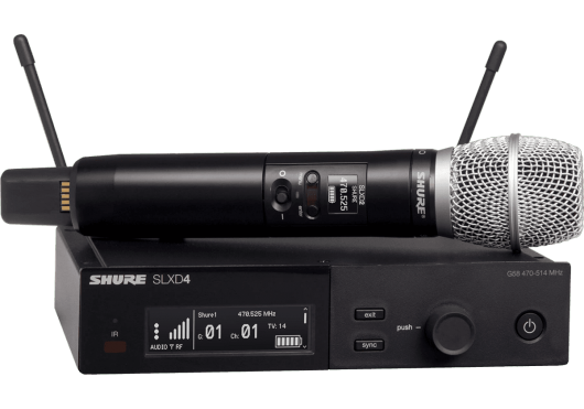 SHURE système HF main SM86