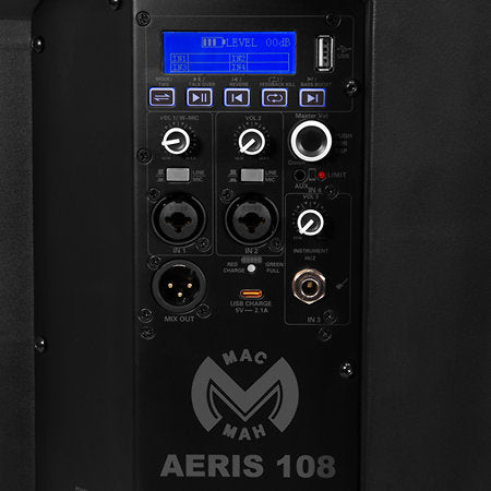 Mac Mah AERIS 108 – Sono portable compacte, 150 W RMS et micro UHF