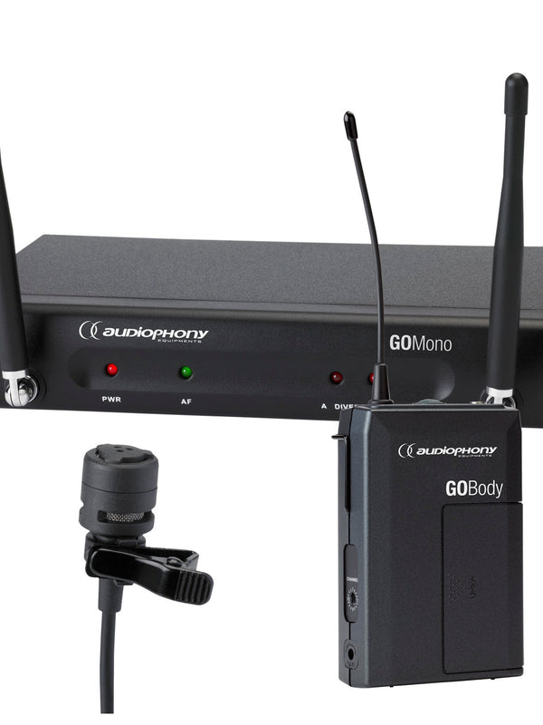 AUDIOPHONY Micros sans fil Pack GO-Lava-F5