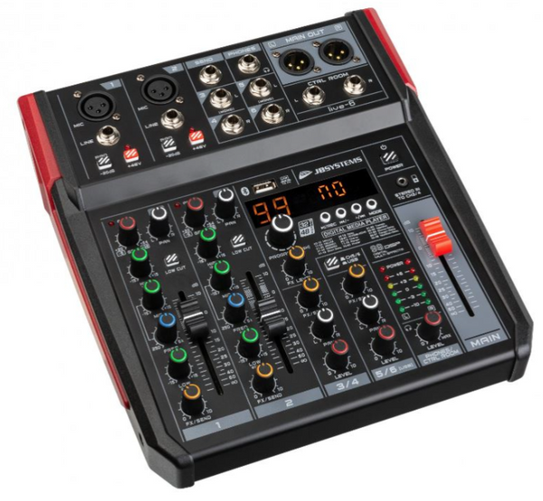 JB SYSTEMS Console de mixage LIVE-6