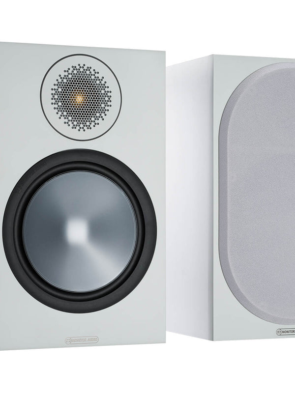 MONITOR AUDIO enceinte Bronze 100 white (la paire)