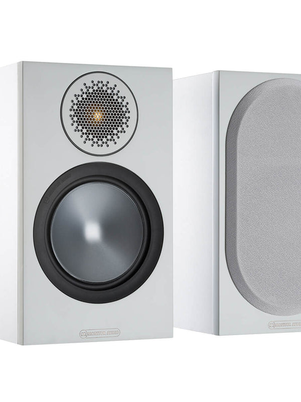 MONITOR AUDIO enceinte Bronze 50 white (la paire)