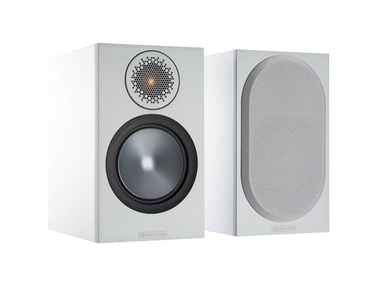 MONITOR AUDIO enceinte Bronze 50 white (la paire)