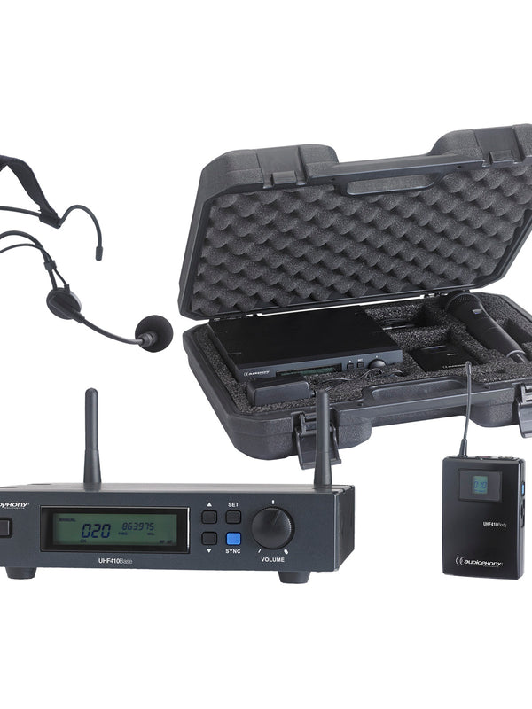 AUDIOPHONY PACK-UHF410-Head-F8