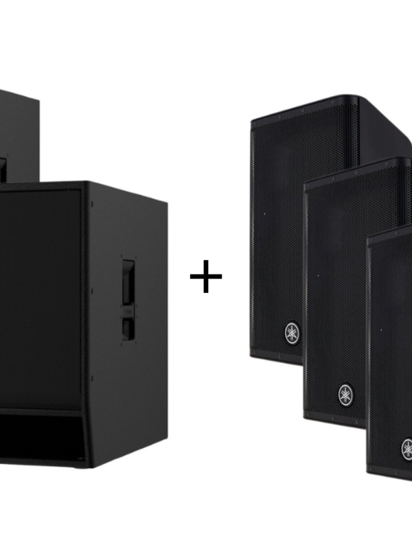 LOCATION Pack Yamaha DXS18 x2 + DXR12 x4
